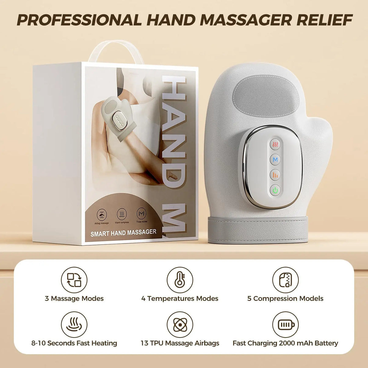 VYRILA SAFE® 3-in-1 HAND MASSAGER