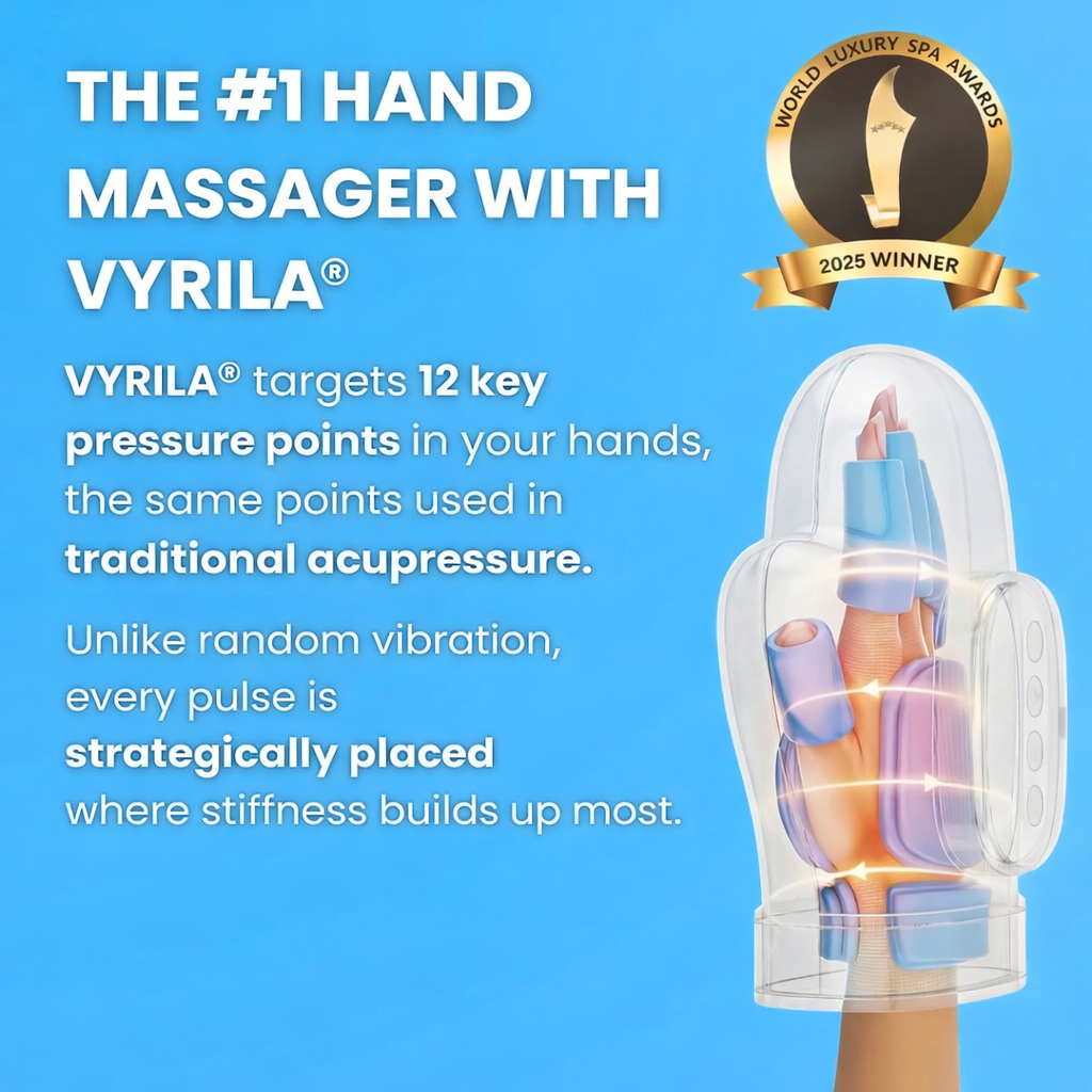 VYRILA SAFE® 3-in-1 HAND MASSAGER