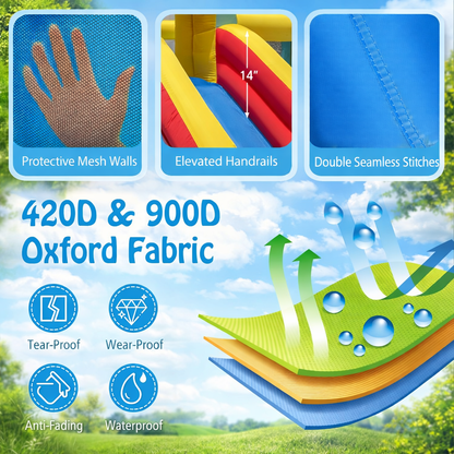 AquaBounce Inflatable Water Slide