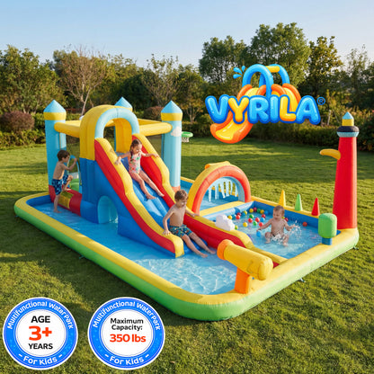 AquaBounce Inflatable Water Slide