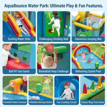 AquaBounce Inflatable Water Slide