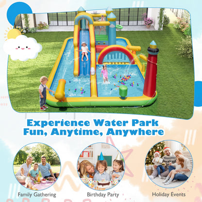 AquaBounce Inflatable Water Slide
